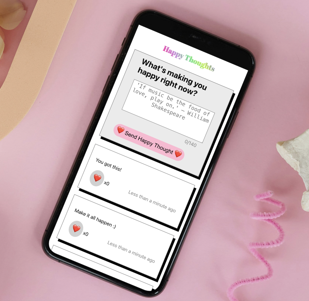 Image of Happy Thoughts project